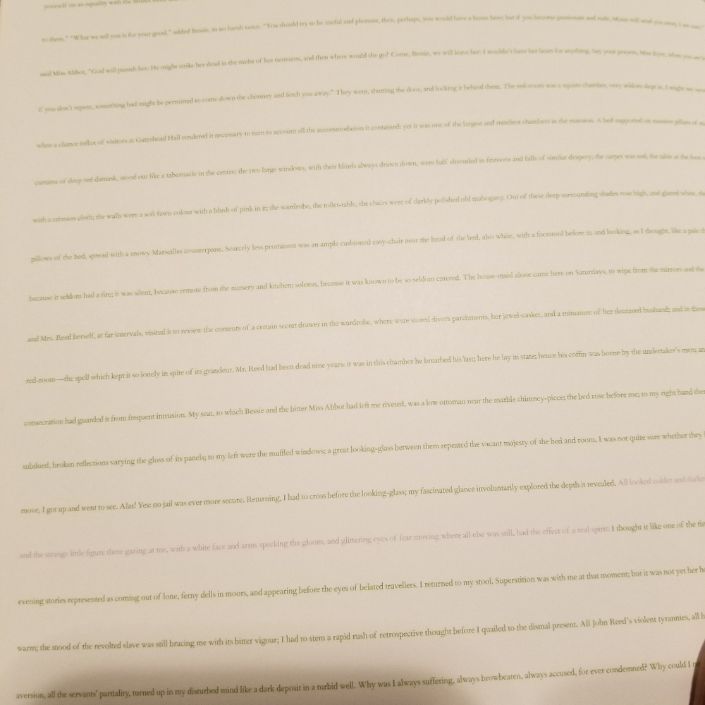 A Novel Journal Jane Eyre - Picture 4 of 5